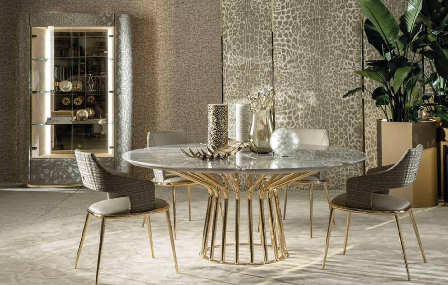 Roberto Cavalli Home · акцентные материалы